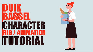 DUIK BASSEL: Character Rig / Animate in After Effects Tutorials #117