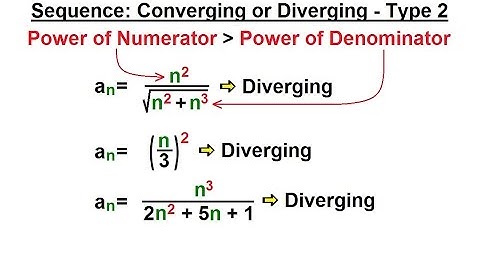 Calculus 2: Infinite Sequences and Series (19 of 62) Sequences: Converging or Diverging - Type 2