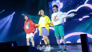 FANCAM - Neol Hada - Wonho, Minhyuk, & Kihyun Stage - Monsta X in Chicago 2018 (Front row)