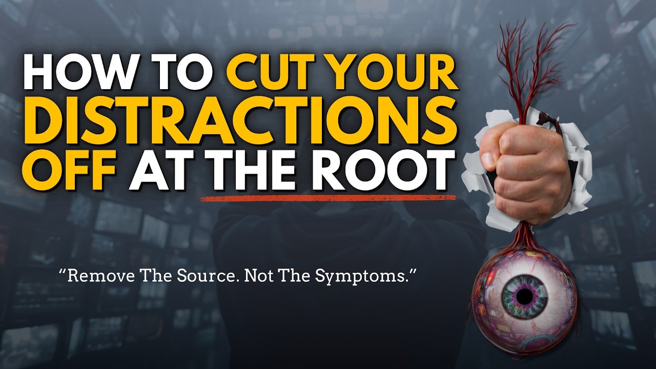 How to Cut Your Distractions Off at the Source | J.R. Motivation