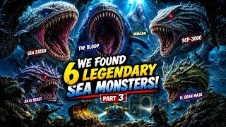 HUNTING LEGENDARY SEA MONSTERS! Sea Eater, Julia Beast, Bloop, ElGran Maja, Ningen,SCP-3000 | Part 3