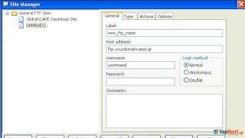 Plesk 9: Εγκατάσταση σε CuteFTP
