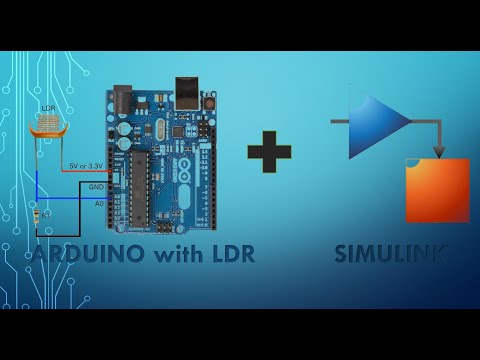 How To Interface LDR With Arduino Using Simulink | MATLAB Tutorial Part - 4