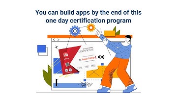 Build Apps with Simple Drag and Drop | Learn it in a Day and get certified with No fee |