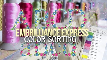 A Beginner’s Guide to Color Sorting with Embrilliance Express