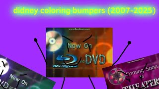 Disney Coloring Bumpers 2007-2025