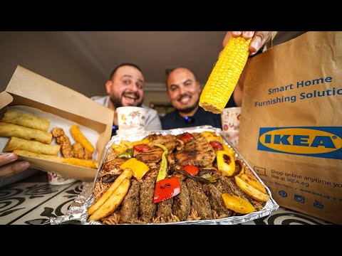 تجربة افطار رمضان من ايكيا 😮 IKEA RESTAURANT