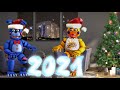 [FNAF SFM] Новогоднее поздравление от Бонни и Чики 2021