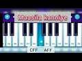 Maasila kanniye tamil catholic song keyboard tutorial