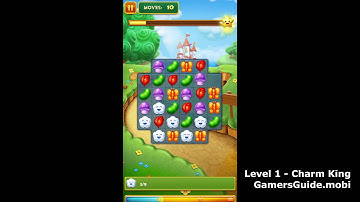 Charm King Level 1 - Gameplay Walkthrough - iOS/Android