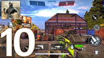 BattleOps -Gameplay Walkthrough Part-10 TDM The Warehouse Map (Android,iOS)