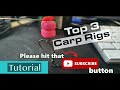 How To Tie Carp Fishing Rigs [My Top 3 Carp Rigs] 2020