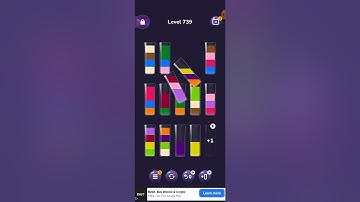 736-740  Level Love water water sort puzzle game 2024