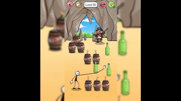 stickman thief :brain puzzle-all level 30-31gameplay walkthrough {Android, ios game}#3