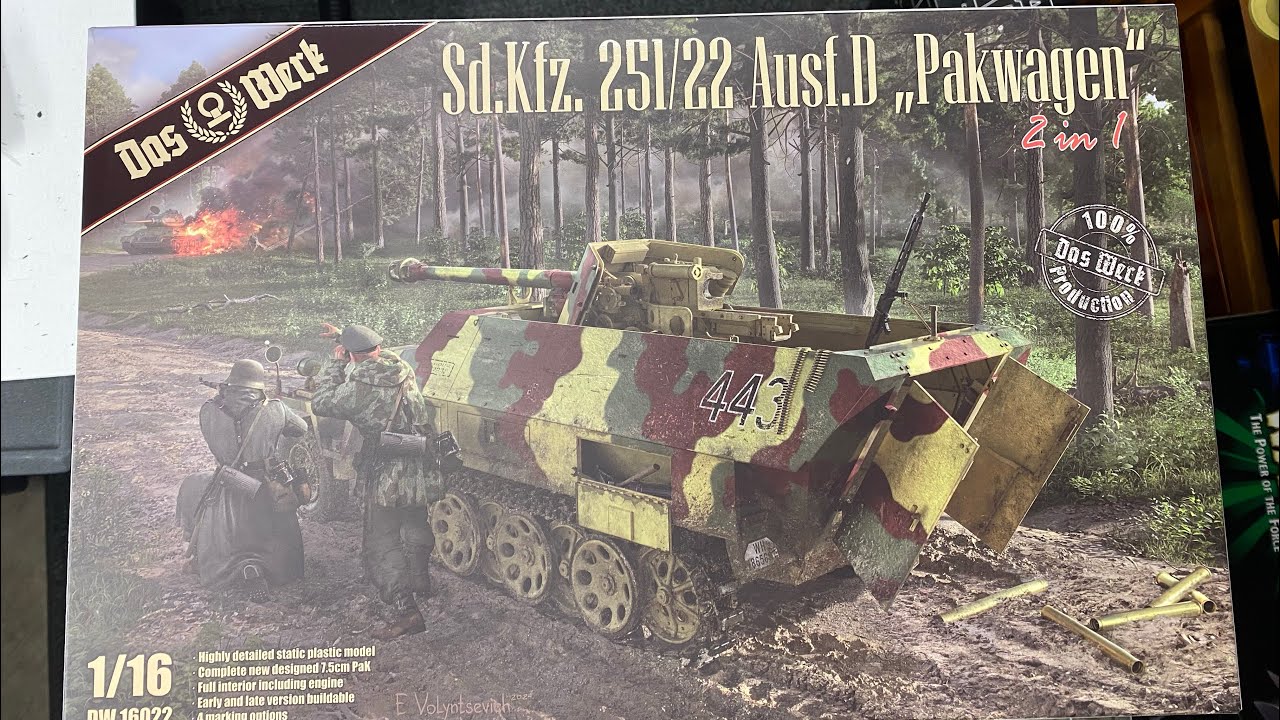 その他 Sd.Kfz. 251/22 Pakwagen 1/16 Das Werk Sd.Kfz. 251/22 Pakwagen from Das Werk | Armorama™