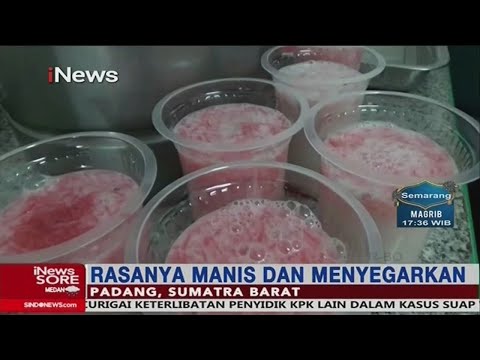 Cara Membuat Es Cendol Air Mata Pengantin