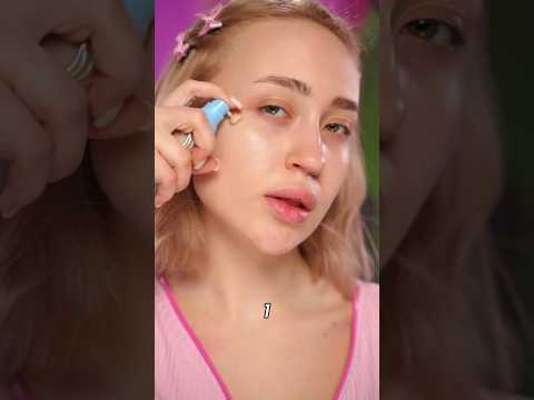 МАКИЯЖ ОДНИМ НАЖАТИЕМ CHALLENGE 🎀✨ #makeup