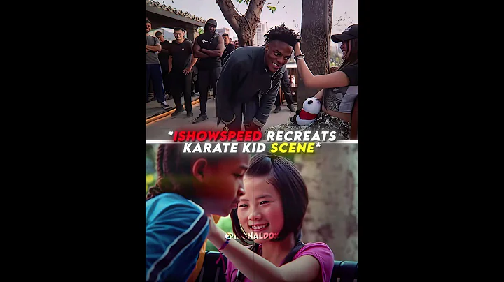 iShowSpeed Recreates Karate Kid 🥺❤️‍🩹