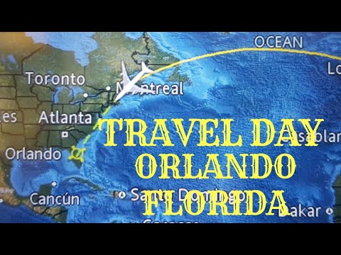 TRAVEL DAY BACK TO ORLANDO FLORIDA | NOVEMBER 2018