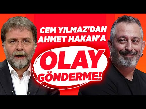 TARTIŞMA BÜYÜYOR! Cem Yılmaz Ahmet Hakan'ı BÖYLE Tİ'YE ALDI! | Magazin Noteri