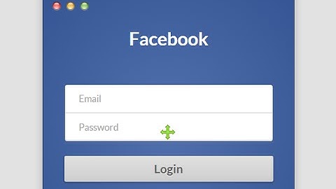 How to Create Facebook Login Form HTML & CSS