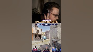 OHNEPIXEL REACTS TO HALLZERK 4K #ohnepixel #cs2 #csgo #foryou #trending #fps #funny #esports #shorts