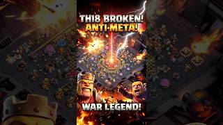 New Anti Thrower TH18 Bases | Th18 war base | Th18 Legend Base | Anti Meta | #shorts #coc