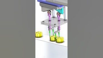 Dividing works #mechanism #3dprinting #animation #simulation #machine#solidworks