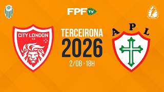 TERCEIRONA 2026 | CITY LONDON X PORTUGUESA LONDRINENSE | RODADA 2, AO VIVO E DE GRAÇA!