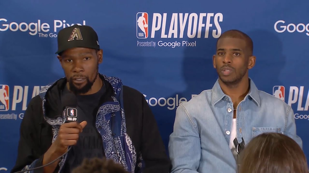 Kevin Durant and Chris Paul come to the defense of Russell ...