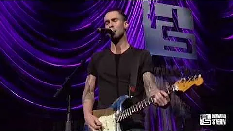 Adam Levine Performs "Purple Rain" at the Howard S...