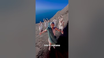 He Willingly Jumped Into A Volcano 😱