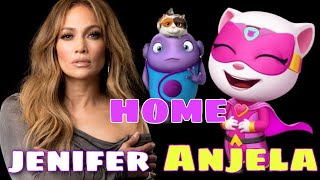 Jennifer Lopez - (Feel The Light) and Talking Anjela (COVER MUSIC)