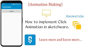 [Animation] How to implement Click Animation in sketchware.