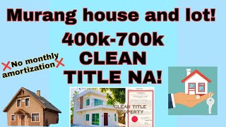 Saan Makakabili ng Murang House and Lot Clean Title na! #murangproperty #Famaly