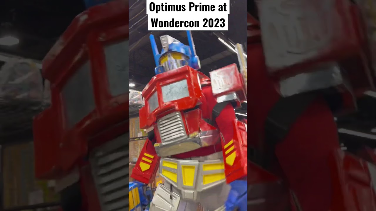 Optimus Prime At Wondercon 2023