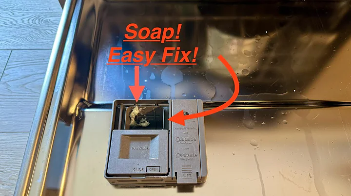 Dishwasher soap not dissolving!!!￼ EASY FIX!👍😎❤️