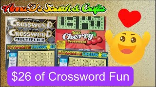 A Fun Mix of Crossword $3, $5 & $10 varieties for Crossword Week .Colorado Scratch Off Tickets