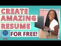 Free Resume Builder Websites (Best FREE Online Resume Maker)