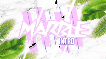 2 AESTHETIC MARBLE INTRO TEMPLATES (NO TEXT)