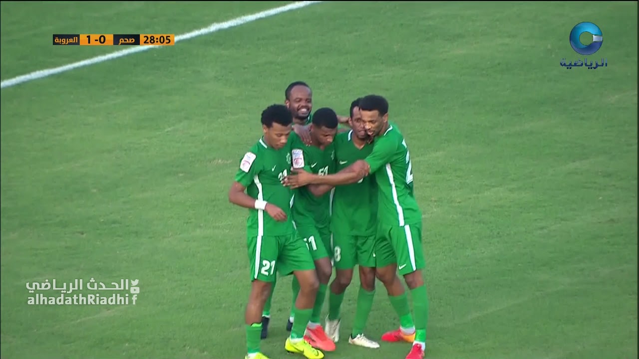 أهداف مباراة : صحم 2 × 1 العروبة : دوري عمانتل ، الأسبوع الـ5 ، الجمعة 18أكتوبر2019م