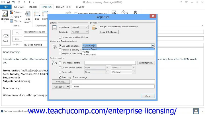 Microsoft Office Outlook Tutorial Email 3.7 Employee Group Training