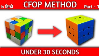 CFOP Tutorial : Rubik's cube solve under 30 seconds | Part - 1 Cross | screenshot 5