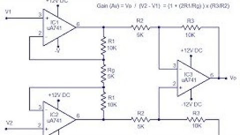 Instrumentation Amplifier Explained(Tamil) | EE | Linear Integrated circuits