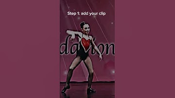 How to edit the best dance moms  girl 🤩#aldc #edit #paige #brooke #abbylee