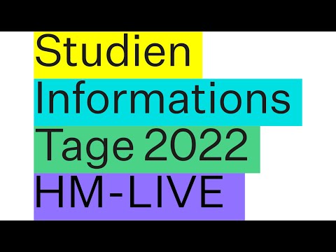 HM-LIVE Studieninformationstage 2022