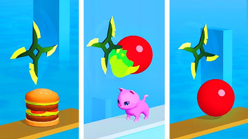 Dont Slice The Cats 🔪⚔️🪓 Very Satisfying And Relaxing ASMR Slicing Game Perfect!