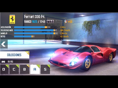 Asphalt 8 - Ferrari 330 P4 Upgrades (Max) - Youtube
