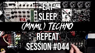 Session #044 Eat Sleep Techno Repeat Improvised Modular Techno From Maui With Obscure Machines