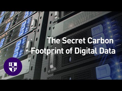 The Secret Carbon Footprint of Digital Data
